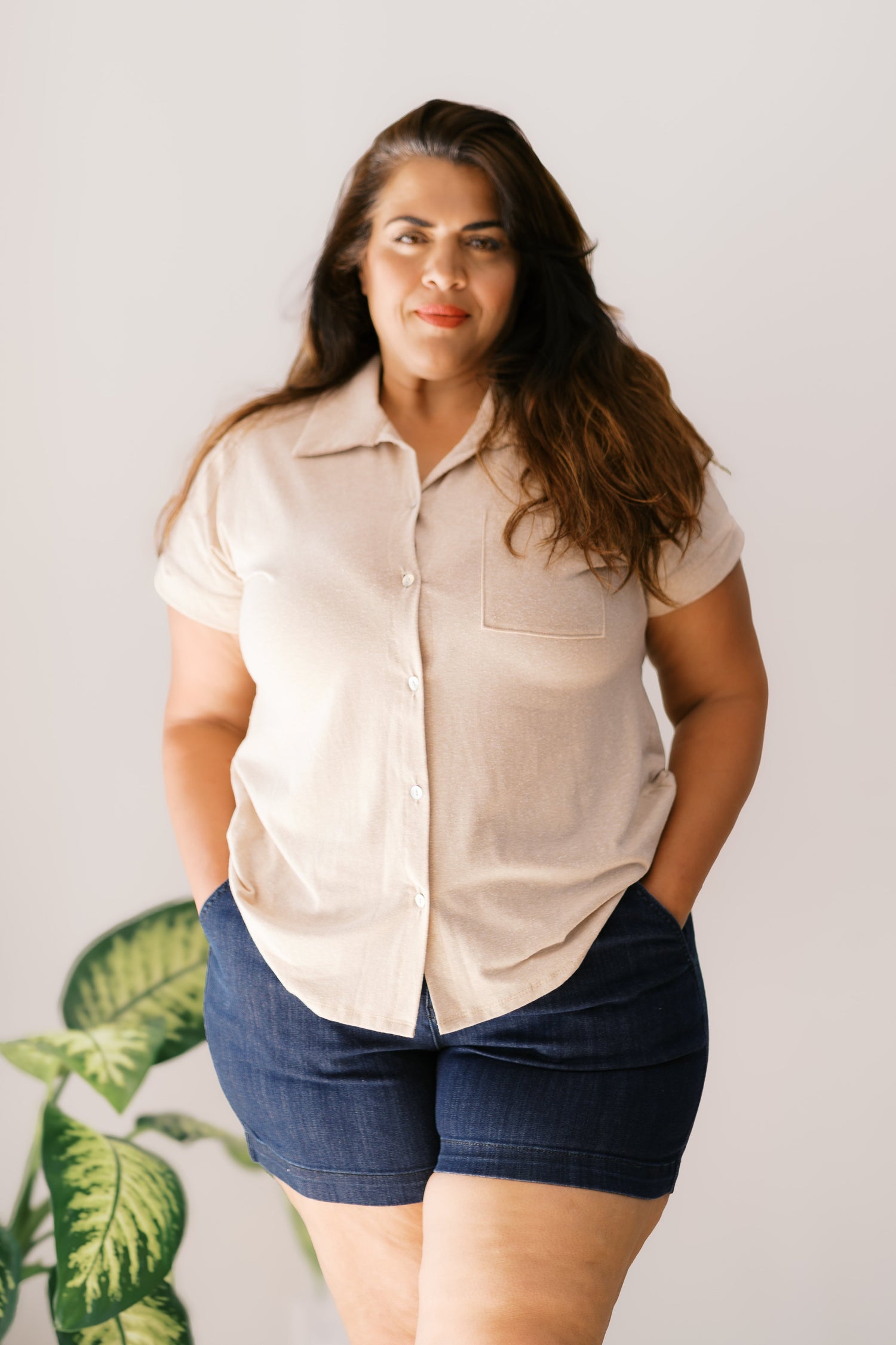 Weekend Ready Top Womens Tops