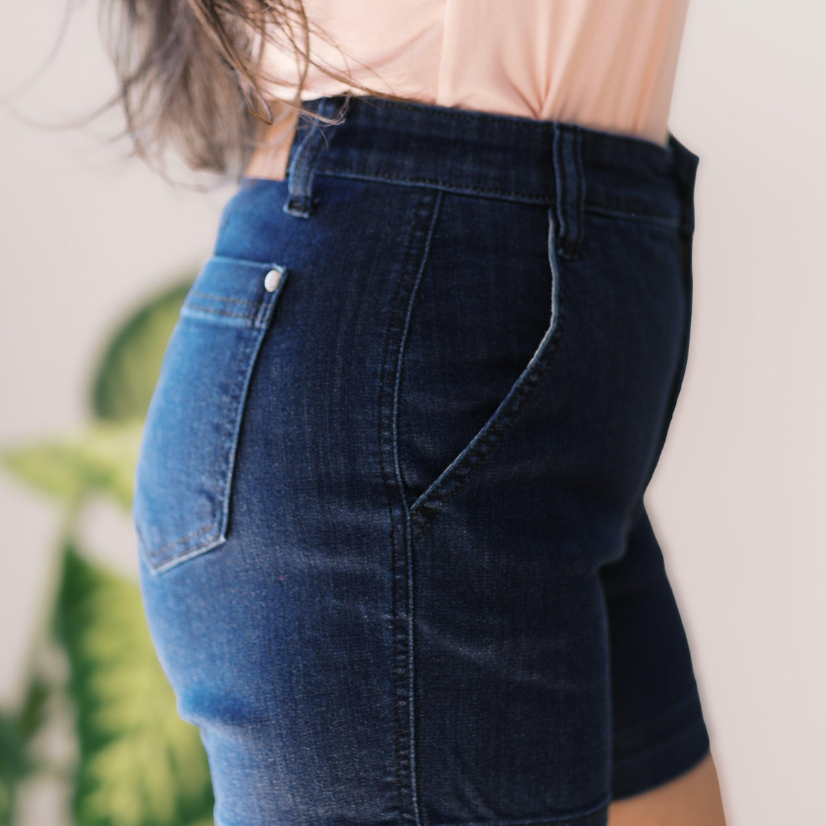 Sweet Indigo Judy Blue Shorts - Three Mad Hatters Mercantile 