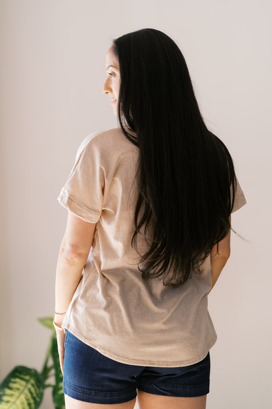 Weekend Ready Top Womens Tops