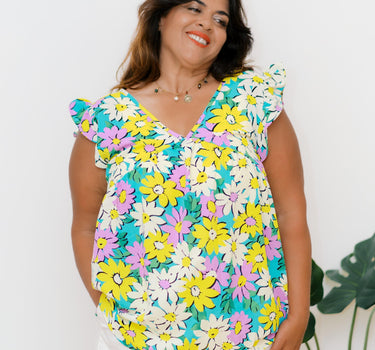 Petal Party Flutter Sleeve
