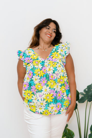 Petal Party Flutter Sleeve