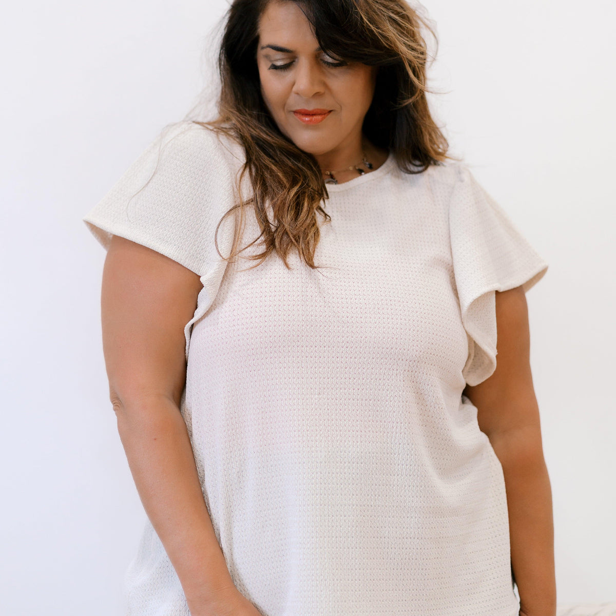 Elle Ruffle Top - Three Mad Hatters Mercantile 