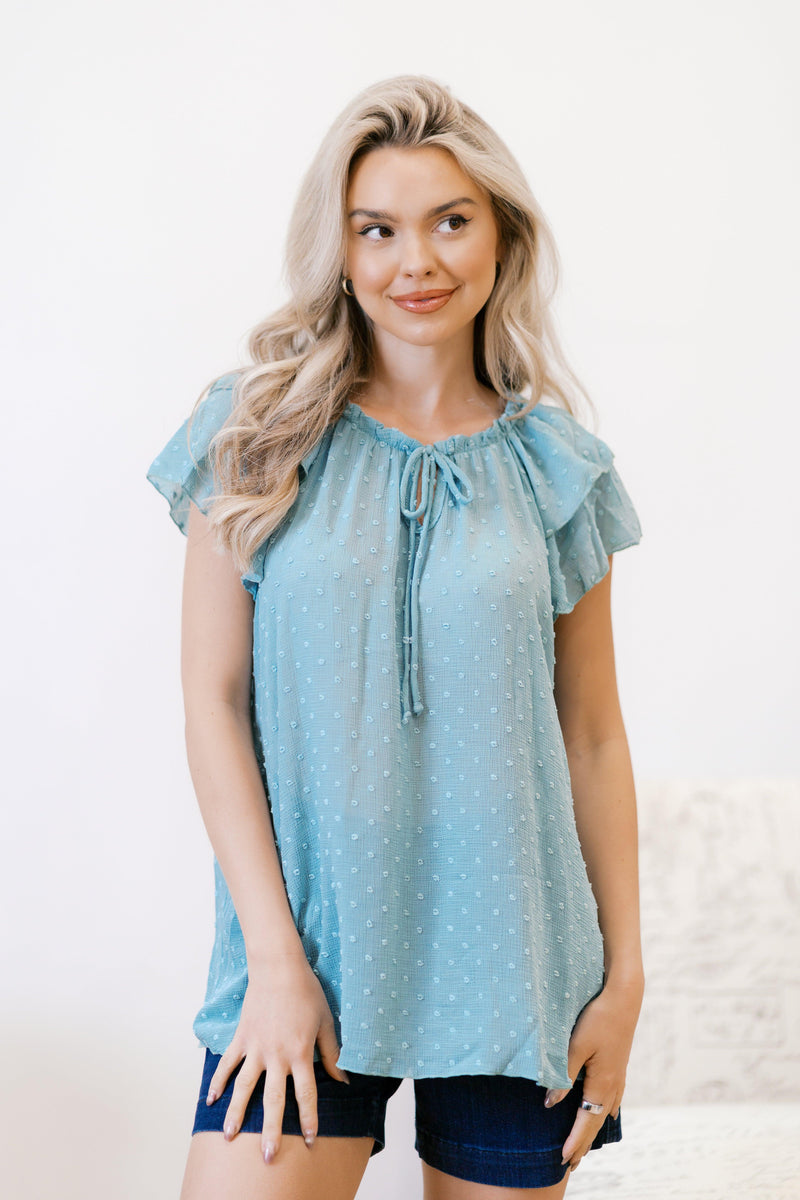 Breezy Bliss Top - Three Mad Hatters Mercantile 