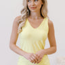 Yellow Timeless Basics Tank
