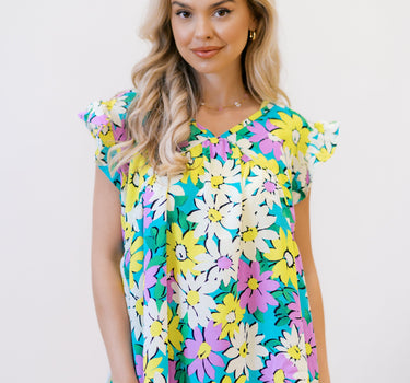 Petal Party Flutter Sleeve
