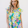 Petal Party Flutter Sleeve
