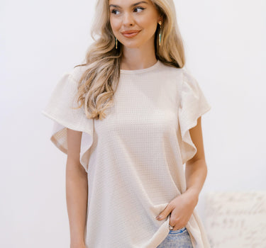 Elle Ruffle Top