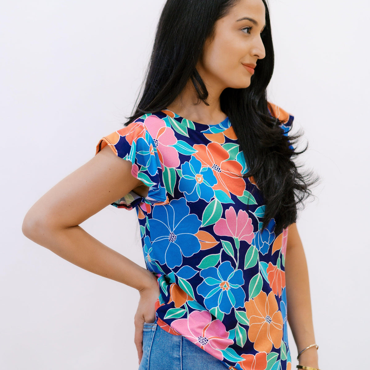 Bloom Babe Top - Three Mad Hatters Mercantile 