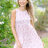 Taupe Petals Dress
