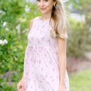 Taupe Petals Dress