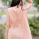 Melon Muse Embroidered Tank