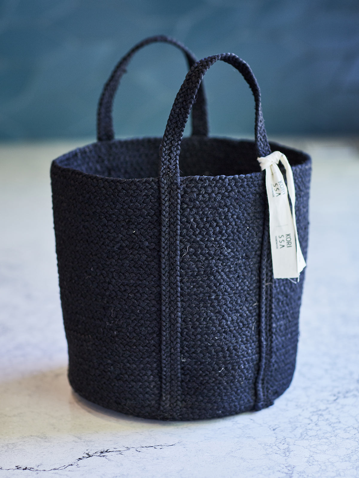 Kata Basket with handle - Black Basket with Handle   