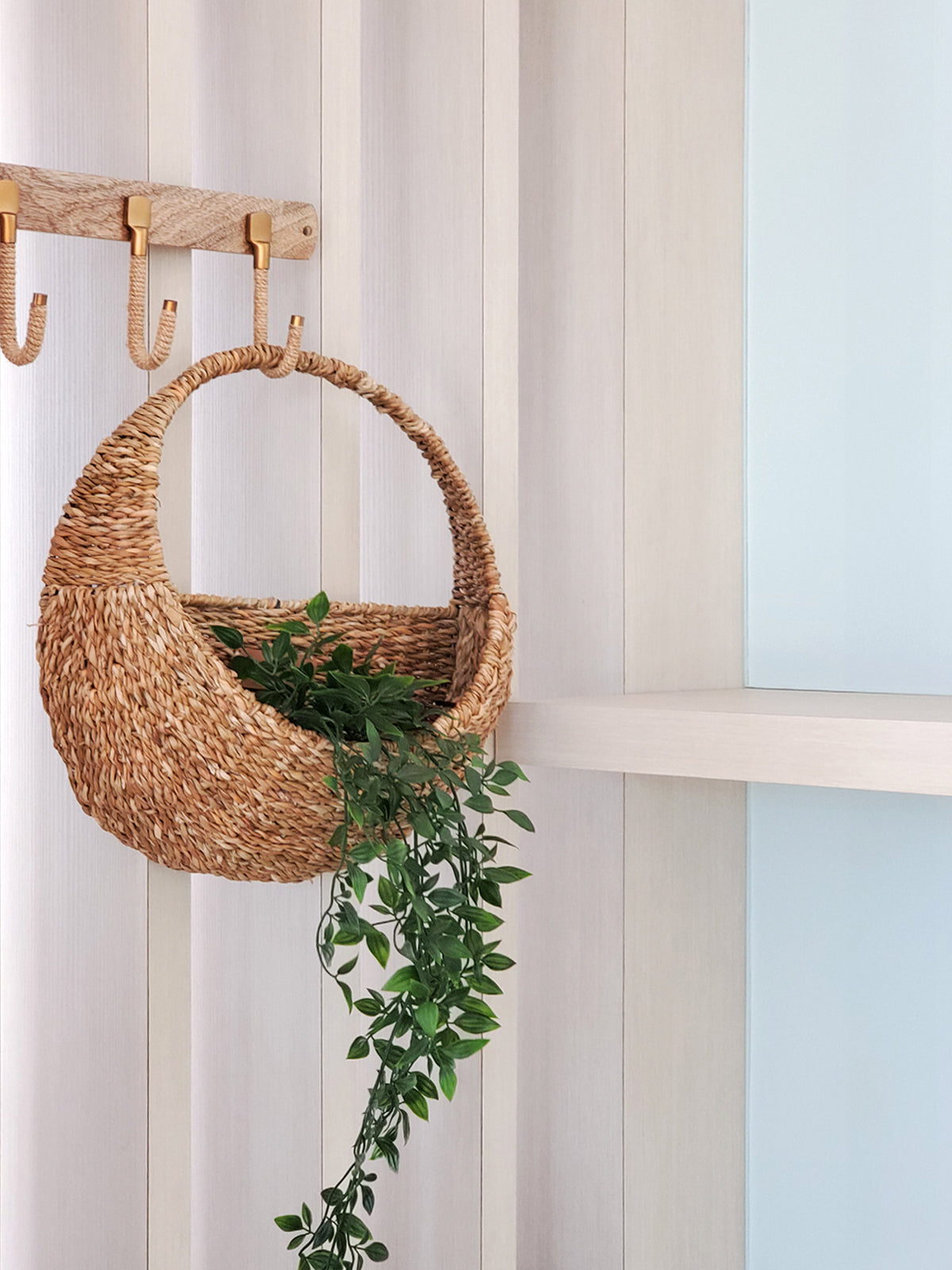 Savar Hanging Planter Basket with Handle   