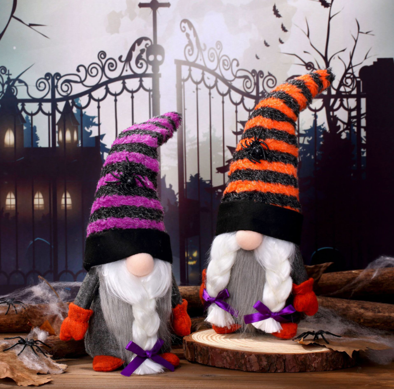 Stripes Are Nice Gnomes Set of 2 Home & Decor   