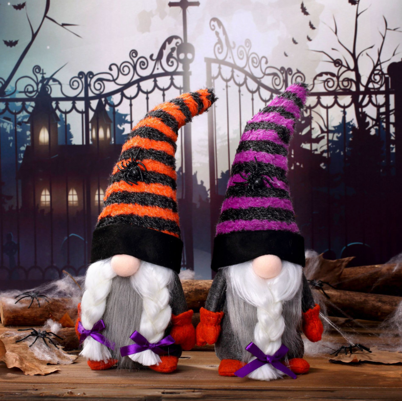 Stripes Are Nice Gnomes Set of 2 Home & Decor   