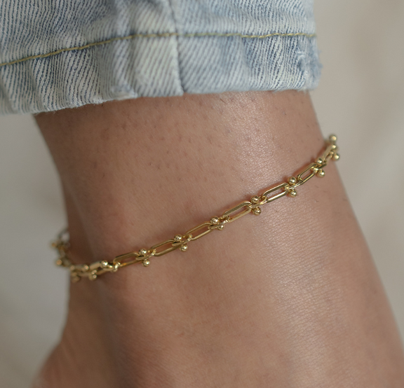 Santorini (Water Resistant) Anklet   