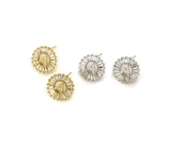 Mini Radiant Studs - Three Mad Hatters Mercantile 