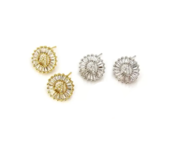 Mini Radiant Studs Earrings   