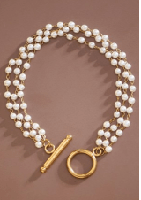 Pearl & Poise Bracelet - Three Mad Hatters Mercantile 