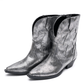 Jersey Metallic Boot in Silver - Three Mad Hatters Mercantile 
