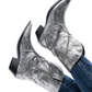 Jersey Metallic Boot in Silver - Three Mad Hatters Mercantile 