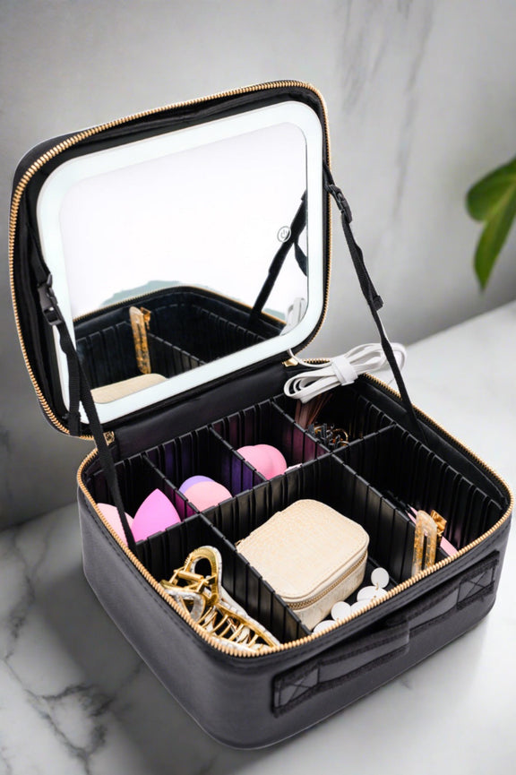 She's All That LED Makeup Case in White Health & Beauty   