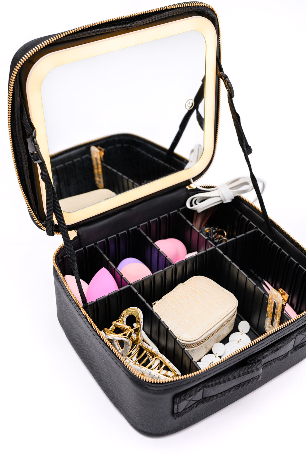 She's All That LED Makeup Case in White Health & Beauty   