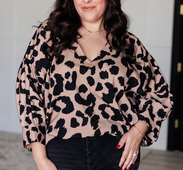 She's Got Eyes of Gold Batwing Blouse