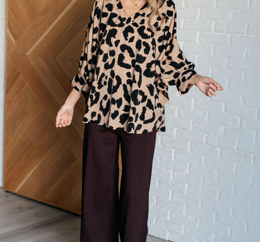 She's Got Eyes of Gold Batwing Blouse