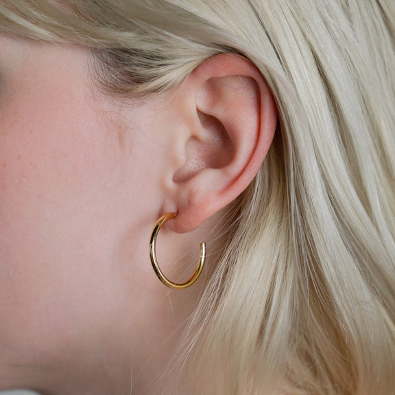 1" Super Hoops Earrings   