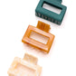 Small Square Claw Clip Set of 3 Accessories   