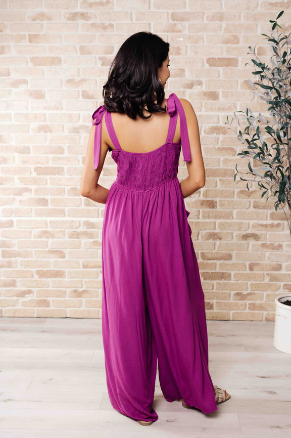 Social Graces Wide Leg Jumpsuit Jumpsuits & Rompers   