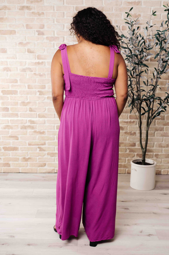 Social Graces Wide Leg Jumpsuit Jumpsuits & Rompers   