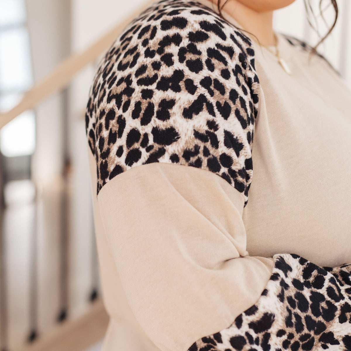 Sometime Safari Animal Print Top - Three Mad Hatters Mercantile 