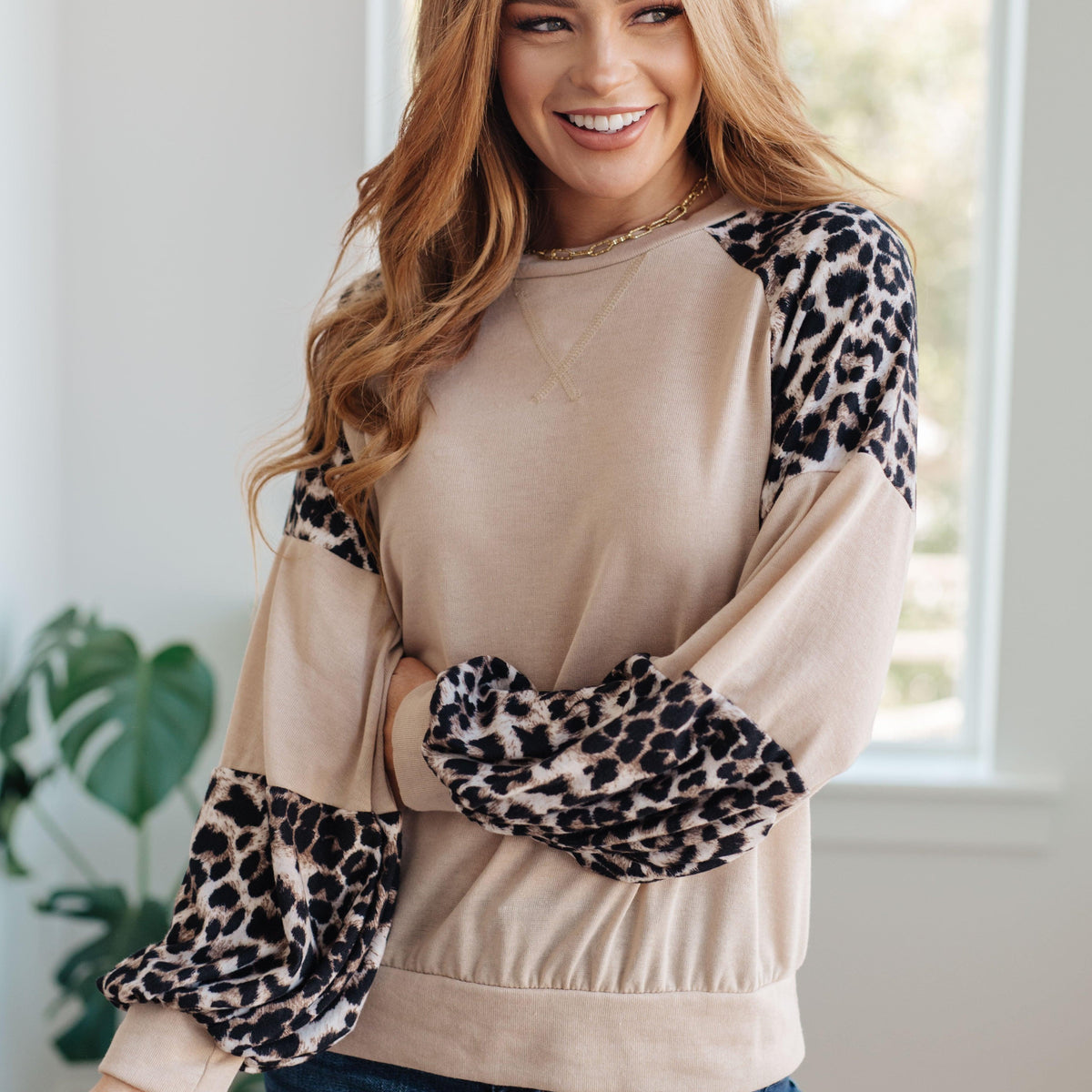 Sometime Safari Animal Print Top - Three Mad Hatters Mercantile 