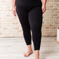 Somewhere to Start Leggings in Black Athleisure   