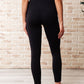 Somewhere to Start Leggings in Black Athleisure   