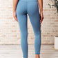 Somewhere to Start Leggings in Dusty Blue Athleisure   