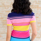 Sounds Great Striped Top Womens Tops   