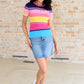 Sounds Great Striped Top Womens Tops   