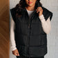 Stadium Seating Puffer Vest Layers   