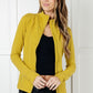 Staying Swift Activewear Jacket in Yellow Pear Layers