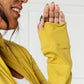 Staying Swift Activewear Jacket in Yellow Pear Layers