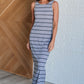 Still Got It Sleeveless Maxi In Gray Womens Dresses   