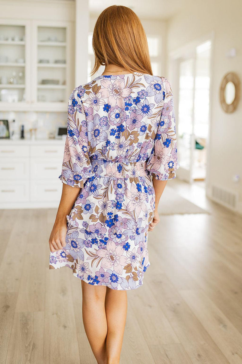 Summer Sonnet Floral Dress - Three Mad Hatters Mercantile 