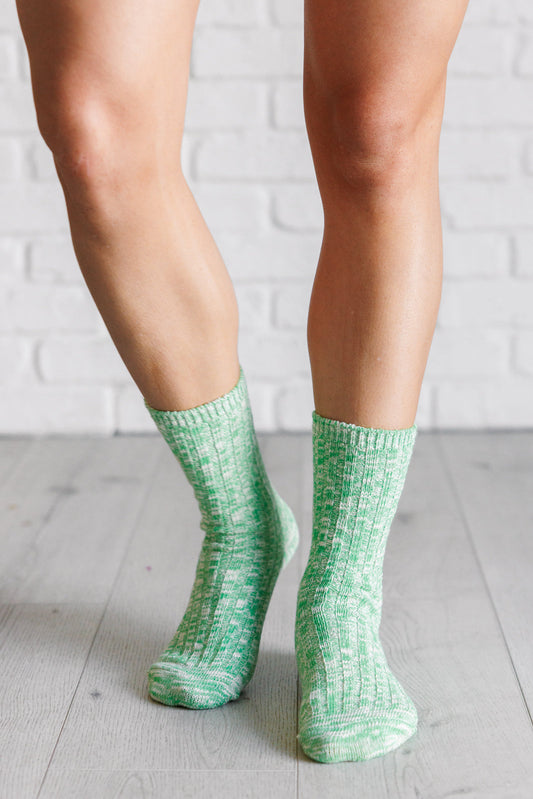 Sweet Heathered Scrunch Socks Set of 3 Pairs Socks   