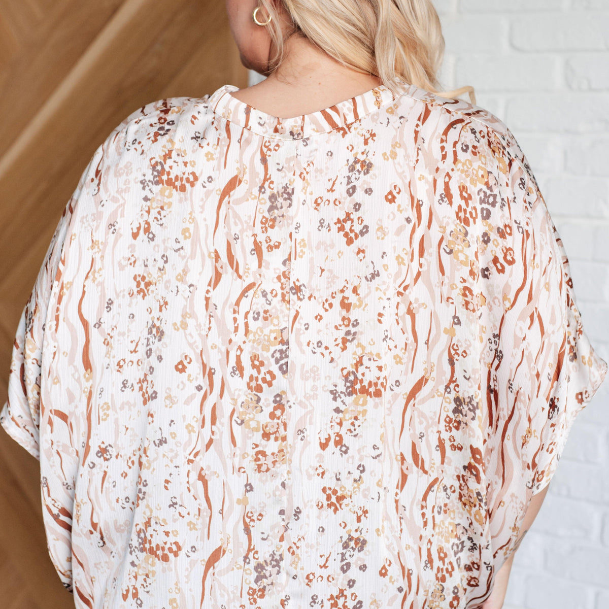 Take a Chance Mixed Print Top - Three Mad Hatters Mercantile 