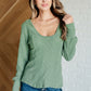 Terrific Texture Scoop Neck Top Tops   