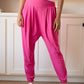 The Motive Slouch Jogger in Hot Pink Bottoms   