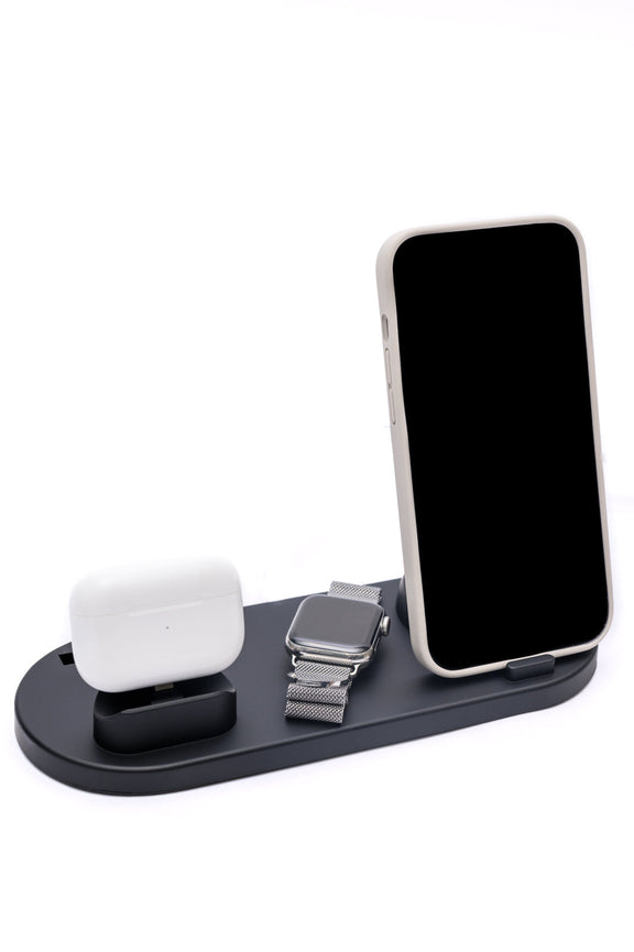 The Place To Be Wireless Charging Station Home & Decor   